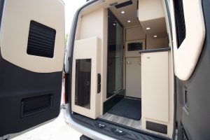 Interior view of the Ultimate RV