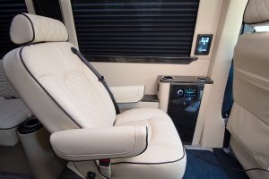 Interior view of the Ultimate RV